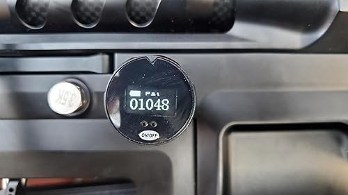 Miniatura 8 de Medidor de presión digital de 0 a 6000PSI de 0 a 6000PSI de diámetro de 18 pulgadas de diámetro, manómetro de paintball para pistola de aire PCP