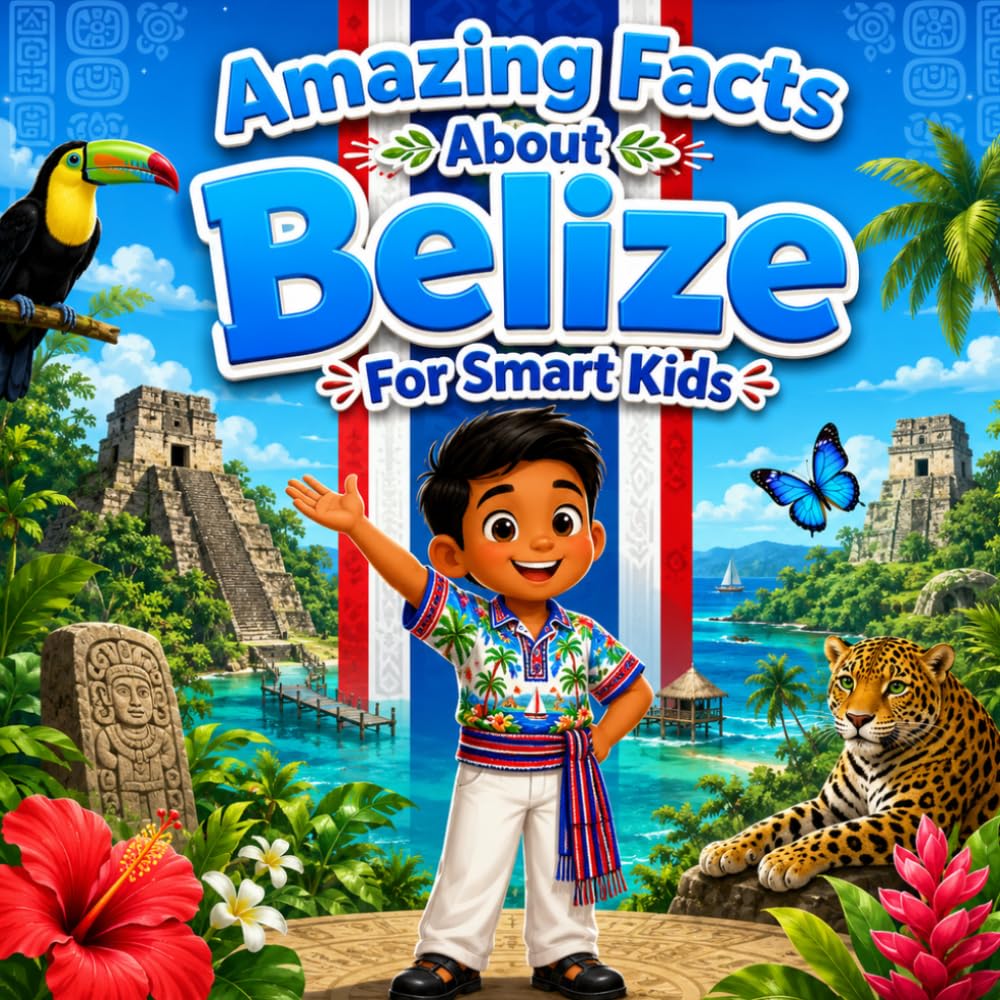 Amazing Facts About Belize for Smart Kids: A Collection of Interesting Facts About Belize For Kids, Everything Young Readers Should Know About Its ... Wildlife, Traditions, Culture, and More