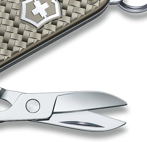 Miniatura 8 de Victorinox Navaja de bolsillo clásica Precious Alox (gris infinito)