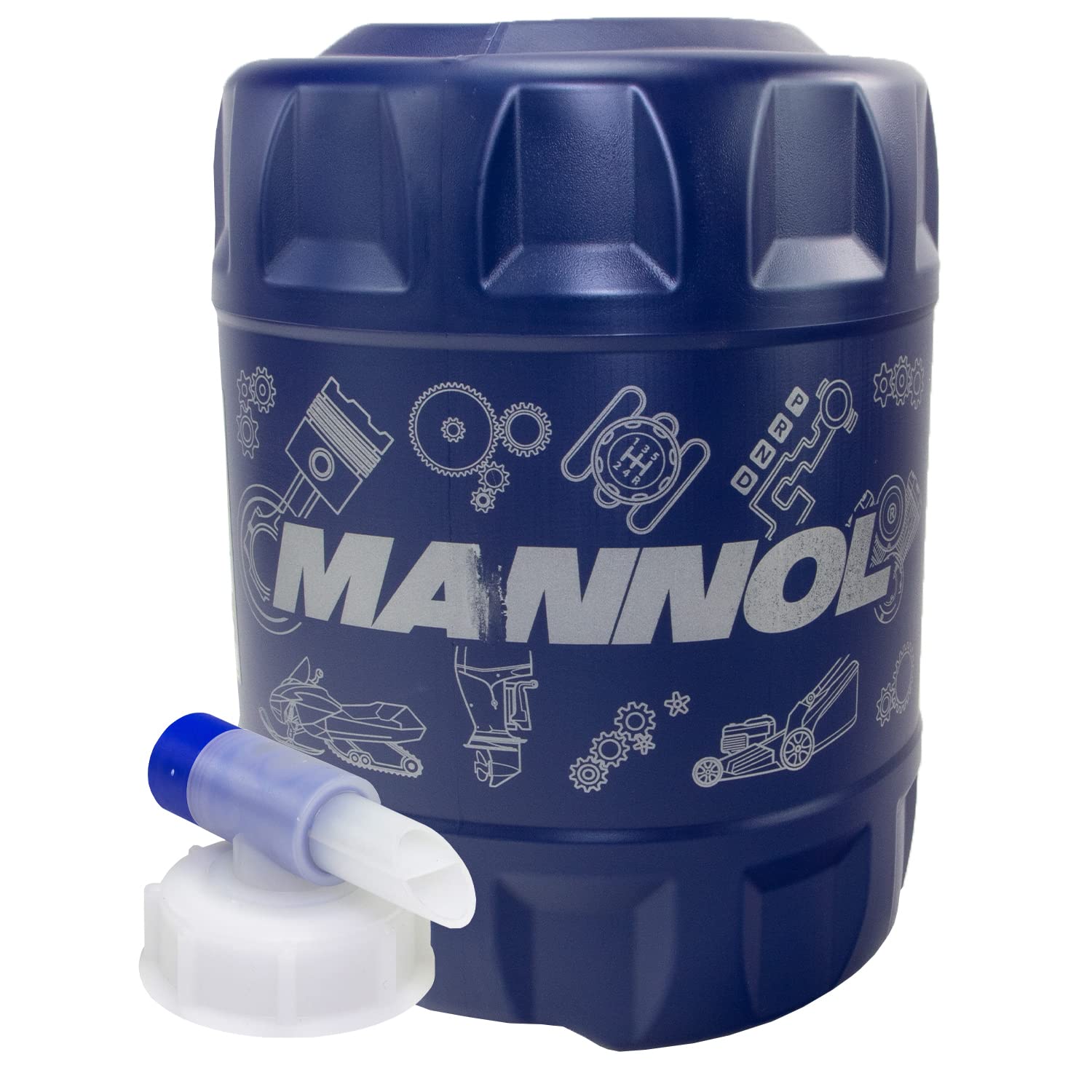Emulsion Kühlmittel Schmiermittel Bohrmilch MANNOL 20 Liter inkl. Auslasshahn