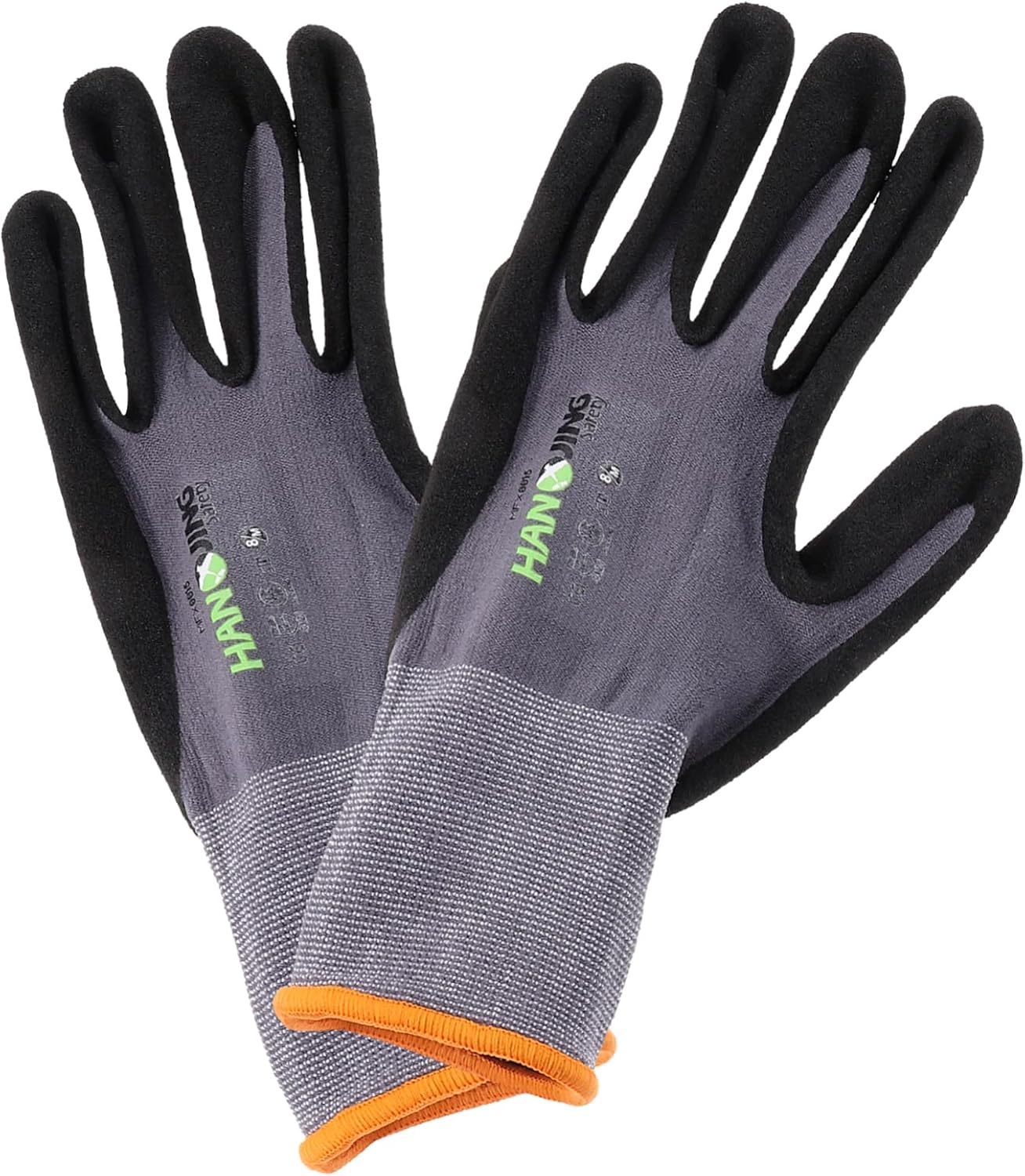 Slip Nylon Gardening Gloves Men Cut Resistant Protective Gloves for Kitchen Landscaping Work Random Color