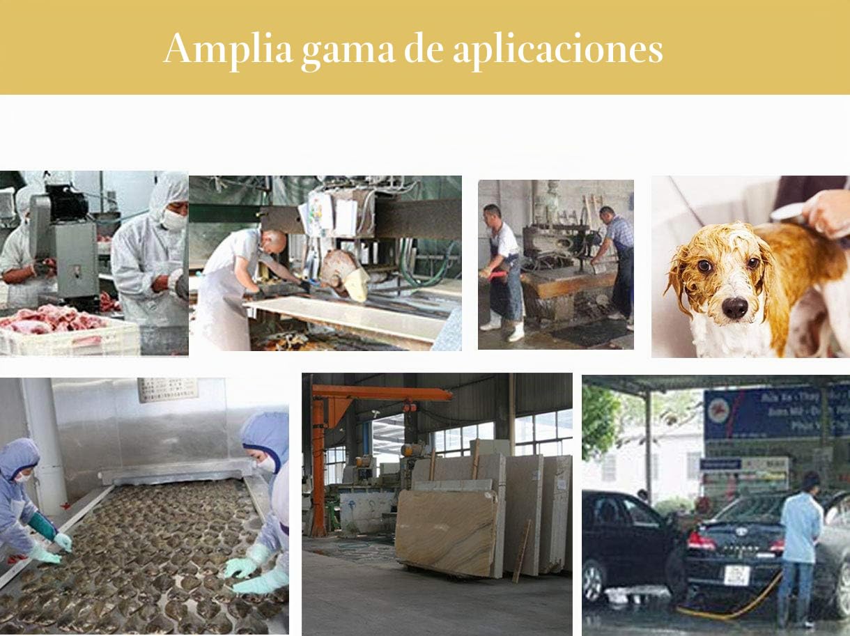 Nanxson Delantal de Trabajo Resistente al Agua de Goma Gruesa multifunción para Hombres CF3024