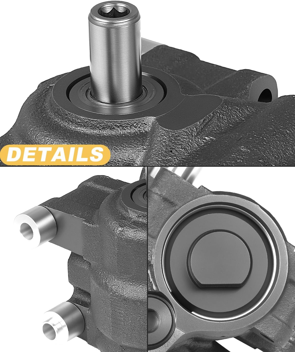 AATEE Power Steering Pump for:-Ford F150 2009 2010, Expedition 2010 for:-Lincoln Navigator 2010 5.4L V8, Replace# 20-389 20389 96389 9L3Z3A674C