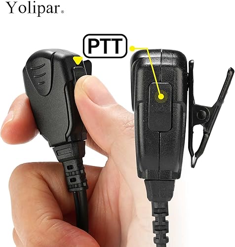 Miniatura 3 de Kit de vigilancia de auriculares UV-5R de 10 piezas compatibles con BTECH, Retevis RT21 RT22, Kenwood, Arcshell AR-5 Walkie Talkie Radio