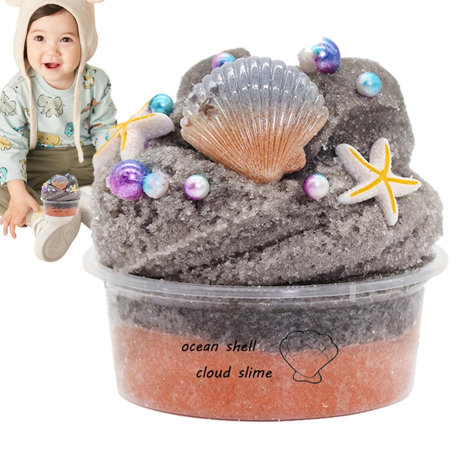 Amazon.co.jp: オーシャンシェルスライム, 60l ストレスリリーフ