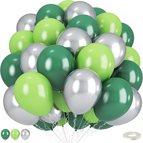 Miniatura 21 de Globos de Doble Relleno Blanco Perla y Rosa, 50 piezas Globos de Látex de Doble Relleno Blanco Arena Perla Rosa Retro Polvoriento para Mujeres y