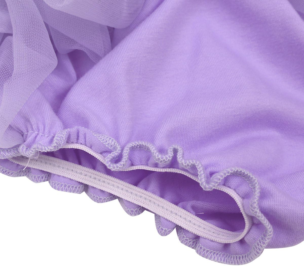 ranrann Newborn Baby Girls Ruffle Shorts Bloomer Diaper Cover for Toddlers Panties Flower Lace Tutu Outfits