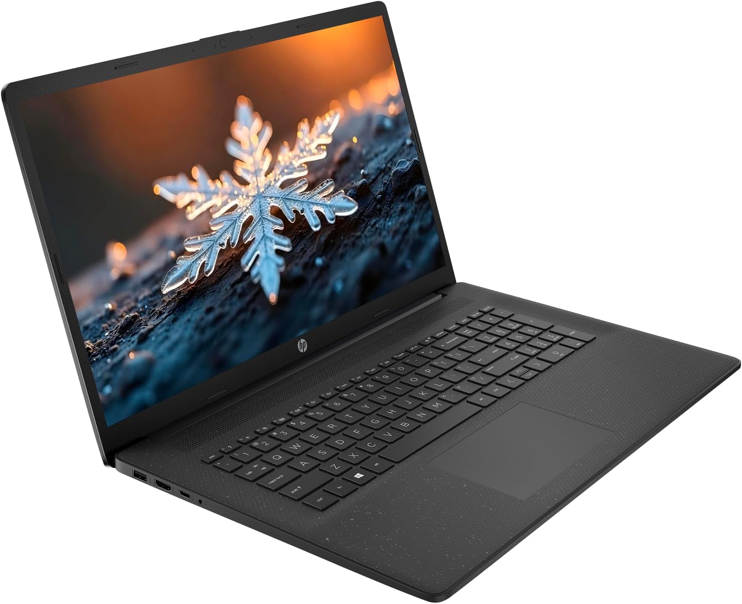HP 17.3" Business Laptop Computer, Intel 10-Core i5 Processor, Windows 11 Pro with AI Copilot Ready, 16GB RAM 512GB Storage (256GB SSD+256GB Docking Set), NLY Earphones, Jet Black image 2
