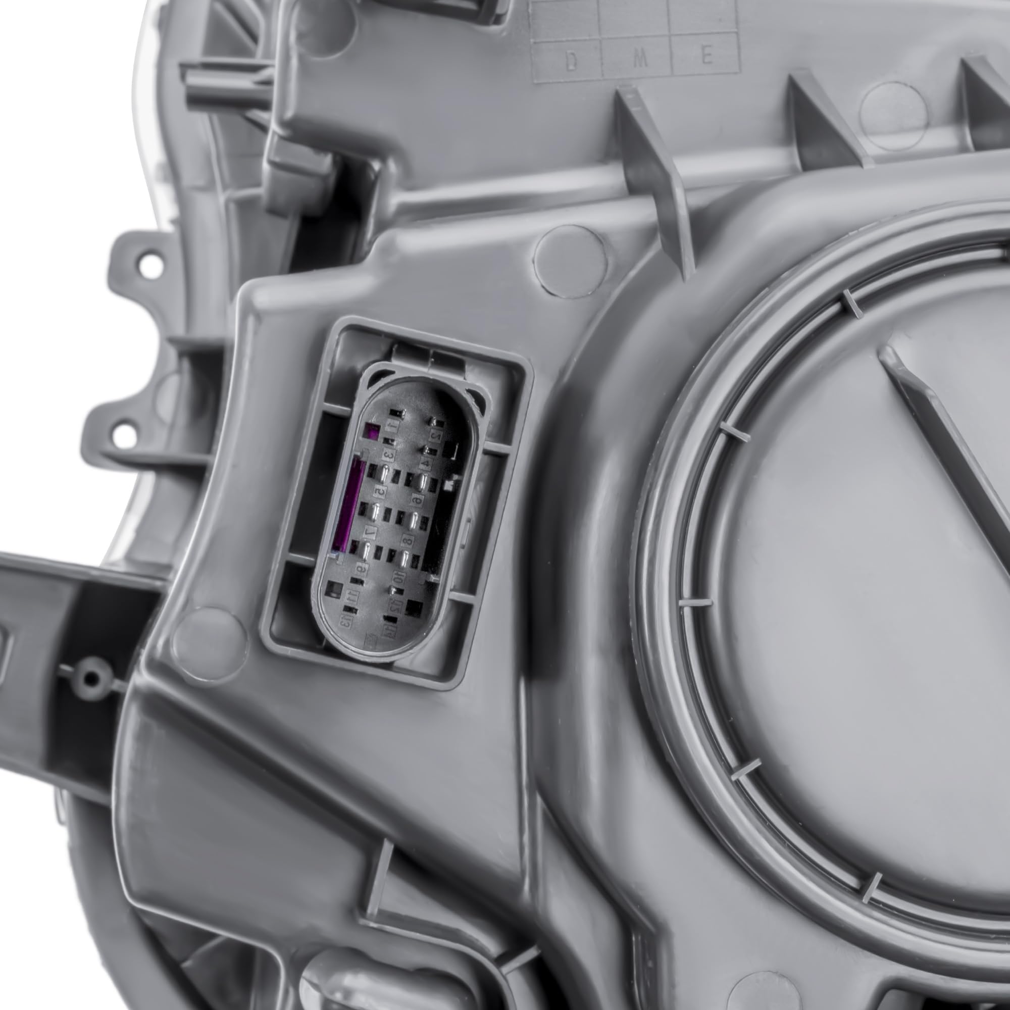LONGLING Faro anteriore Faretto Anteriore Destro con Motore per Mercedes Sprinter W906 2014-2018