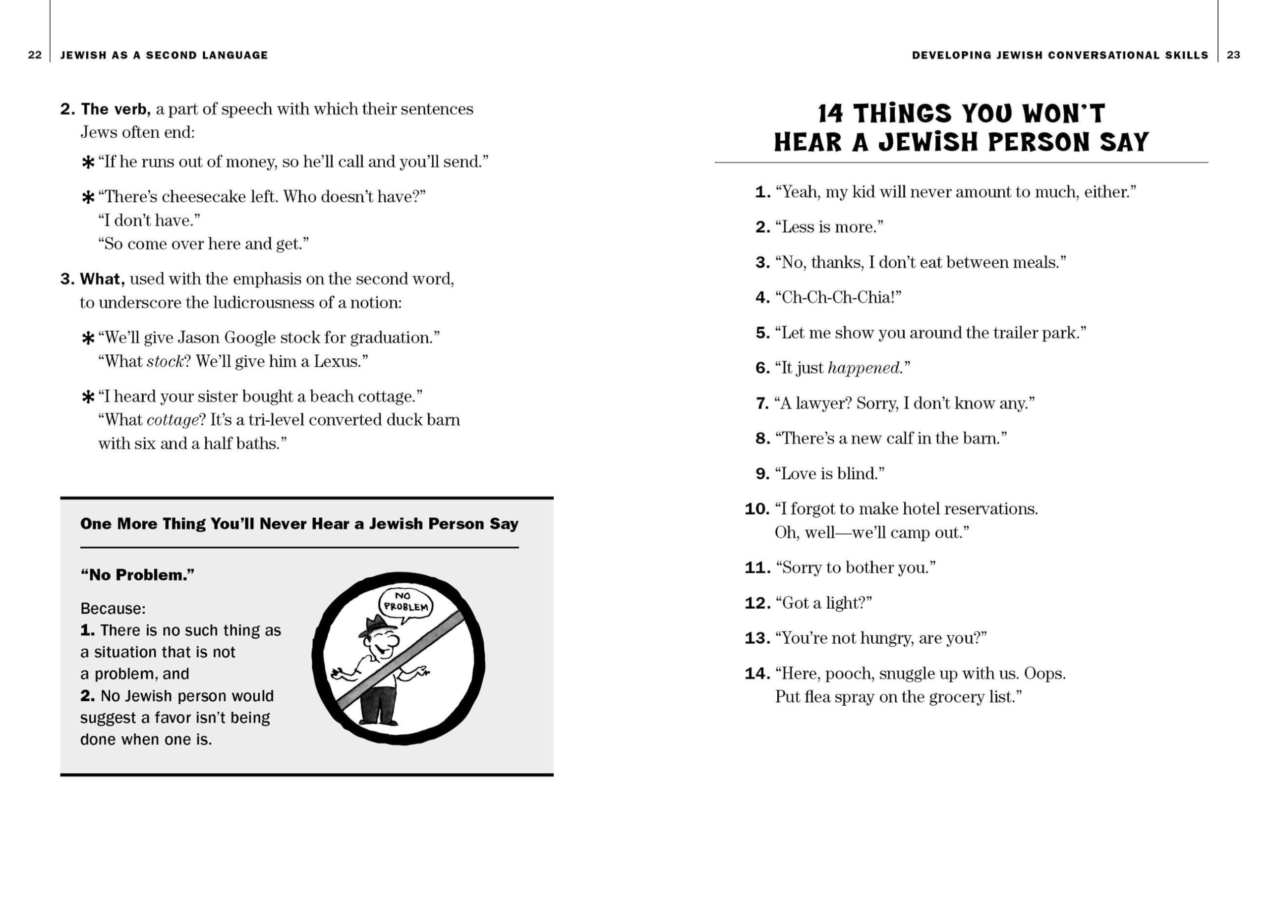 Jewish as a Second Language: How to Worry, How to Interrupt, How to Say the Opposite of What You Mean