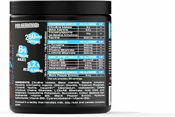 SCI-MX X-PLODE Pre-Workout 300g • Blue Raspberry Flavour • 250mg Caffeine | Blue Raspberry Pre Workout • High Caffeine Formula • Energy & Focus Support • Boosts Performance • Training Intensity