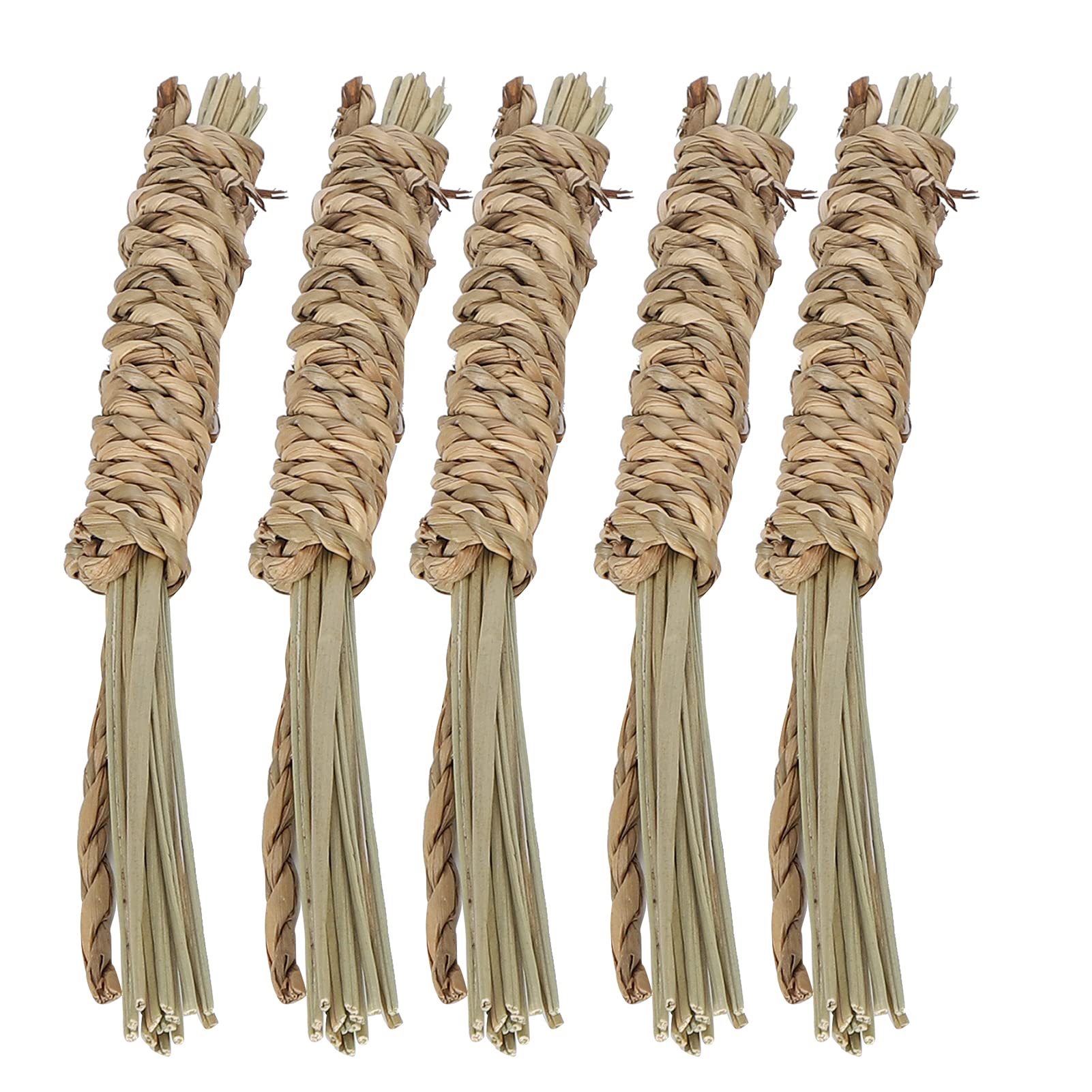 5Pcs Small Animal Chew Toys, Rabbit Chew Toys Rabbit Teeth Grinding Treats for Squirrel Rabbits Guinea Pigs Chinchilla Hamster(L)