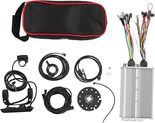 Miniatura 5 de Kit de motor de cubo eléctrico de 20 pulgadas, 72 V, 3000 W, controlador eléctrico S900, panel trasero, kit de acelerador de pulgar para conversión