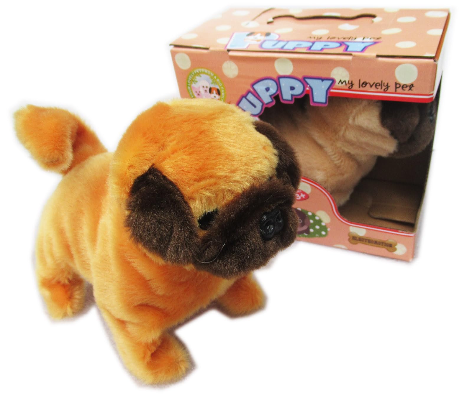 HnF shop One Puppy Baby Bulldog Mastiff Terriers Mountain Pug Saint Bernard Spaniel TOSA Boerboels in Random Color