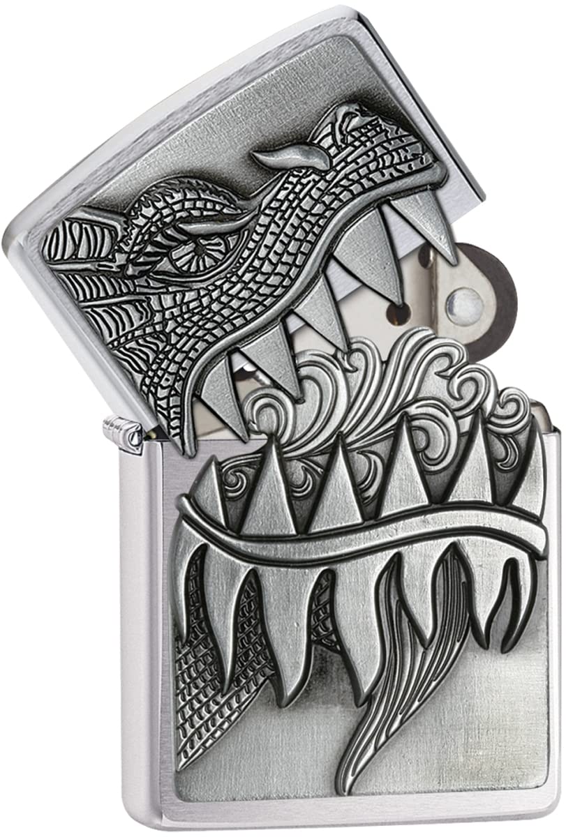 Zippo Classic Flaming Dragon Lighter 28969 product thumbnail 2