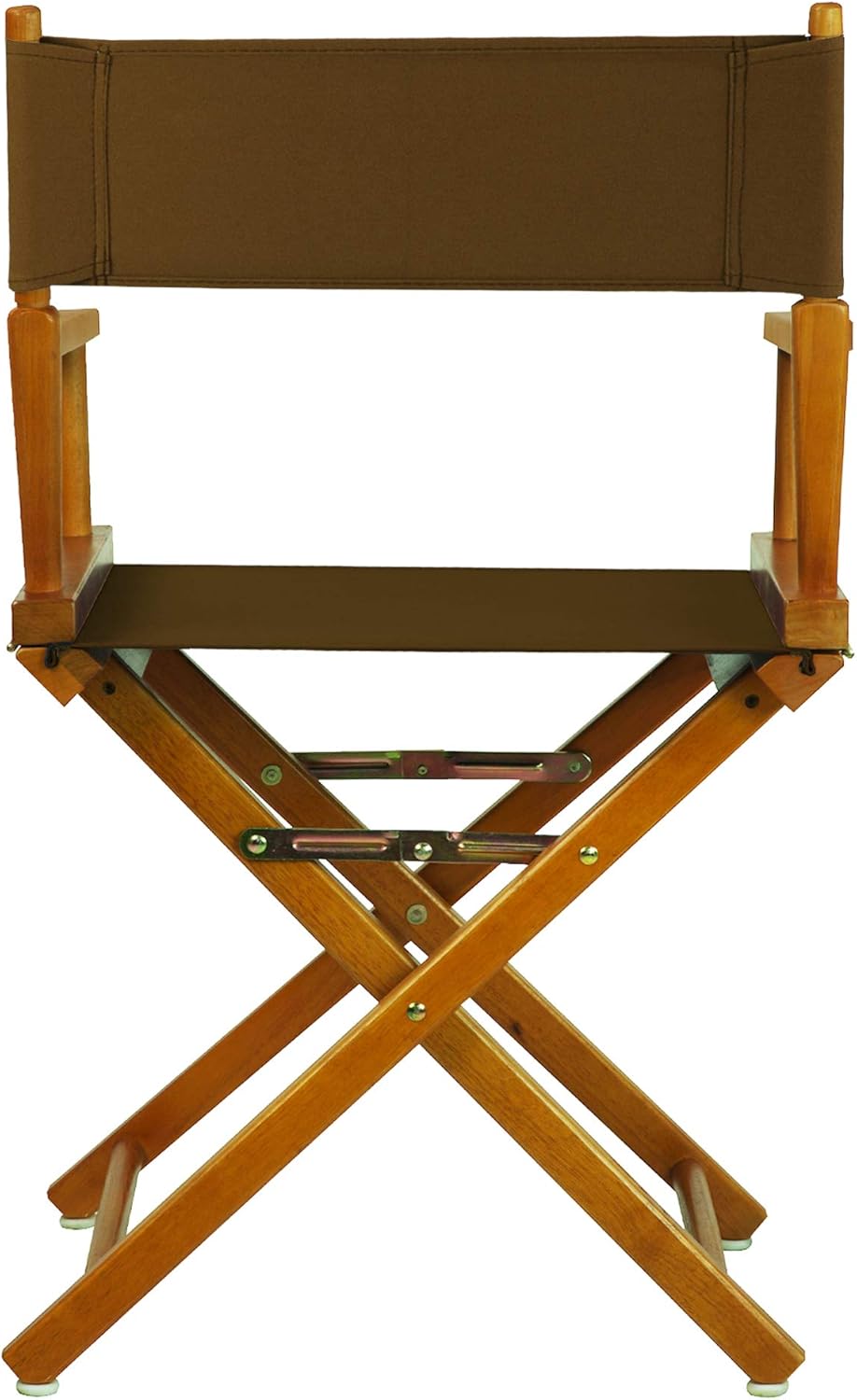 Casual Home 200-55/021-45 Director Chair 18" - Classic Height Honey OakFrame/Brown Canvas