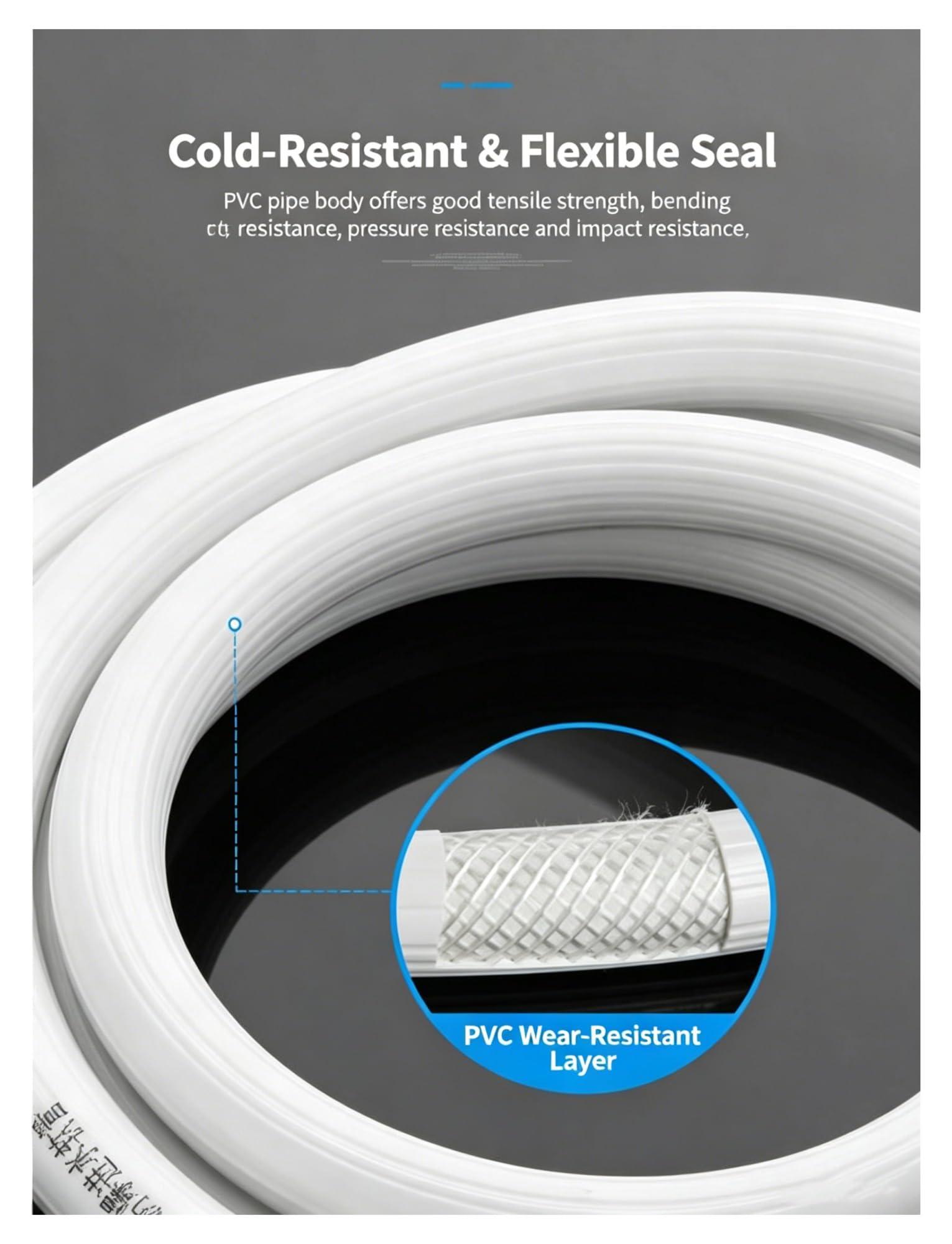 Genérico Manguera de Entrada de Lavadora, Tubo Conector Flexible for lavadoras automáticas(Length 600cm)