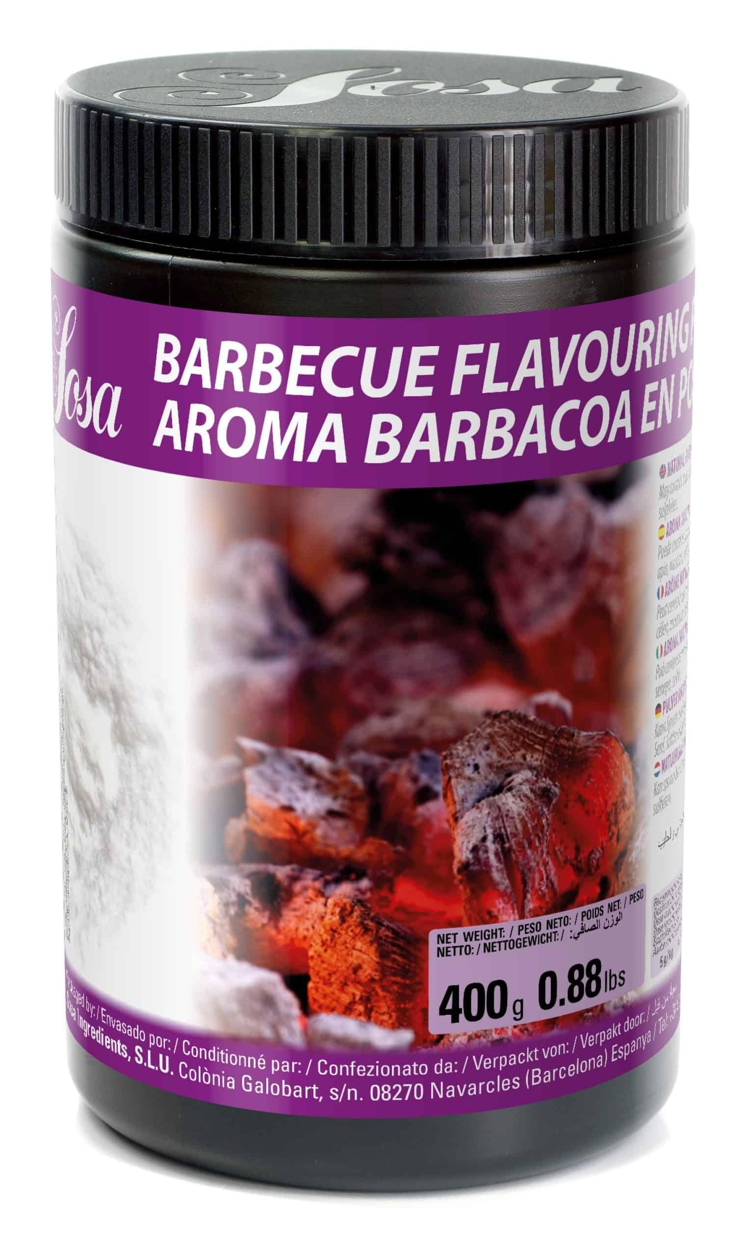 SOSA Aroma natural de barbacoa en polvo - Bote 400grs - Uso alimentario