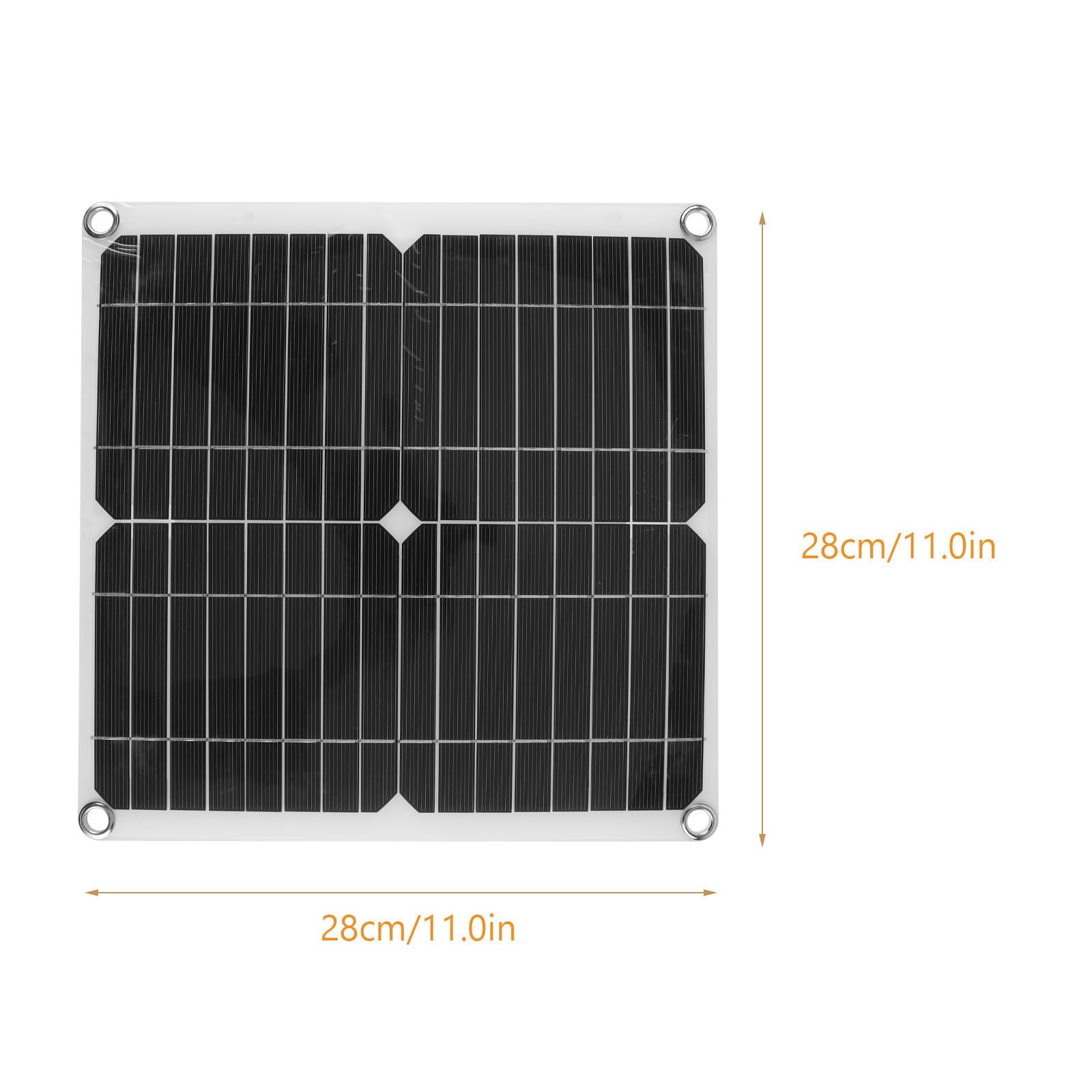 Pannello Solare 200w in Silicio Monocristallino Leggero | Campeggio e Viaggio, Resistente All'acqua, Rendimento 98%, Struttura ad Alta Resa