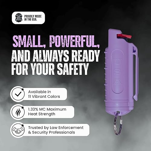 Miniatura 2 de Police MAGNUM Llavero de pimienta en spray para defensa personal - estuches moldeados por inyección