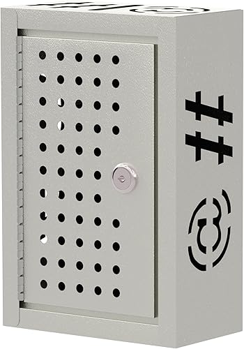 OSKIE Caja de tiempo de inactividad para teléfono almacenamiento con cerradura para teléfono inteligente para el hogar y la oficina, organizador de