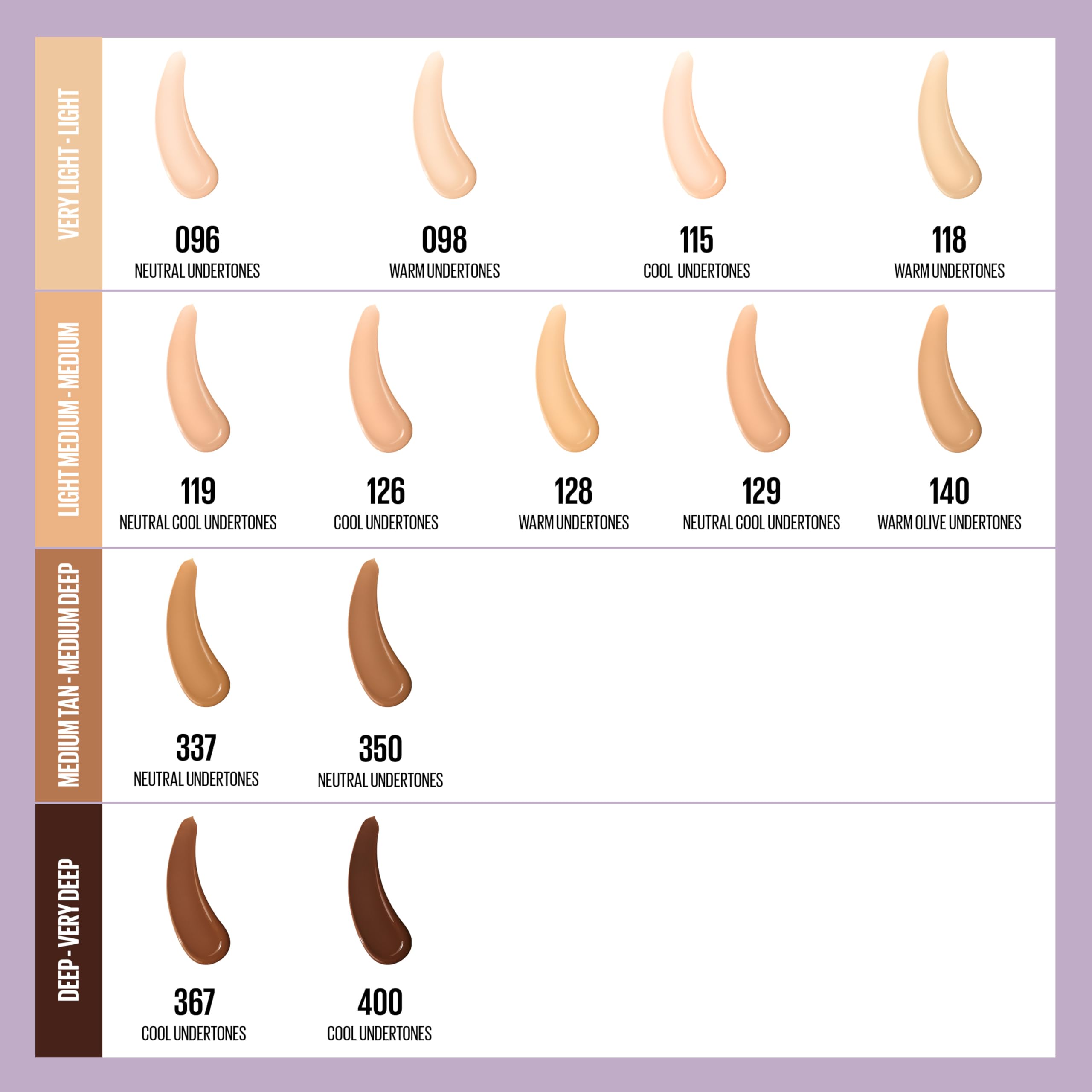 Maybelline New York - Fondotinta liquida a lunga tenuta, ultra resistente, finitura opaca luminosa, arricchita con aminoacidi, tutti i tipi di pelle, Superstay 30H, Lumi-Matte, 367-35 ml