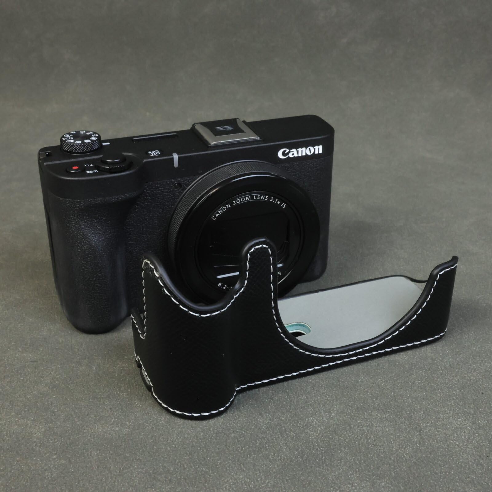 Amazon.co.jp: For Canon PowerShot V1 ケース カバー （ストラップ