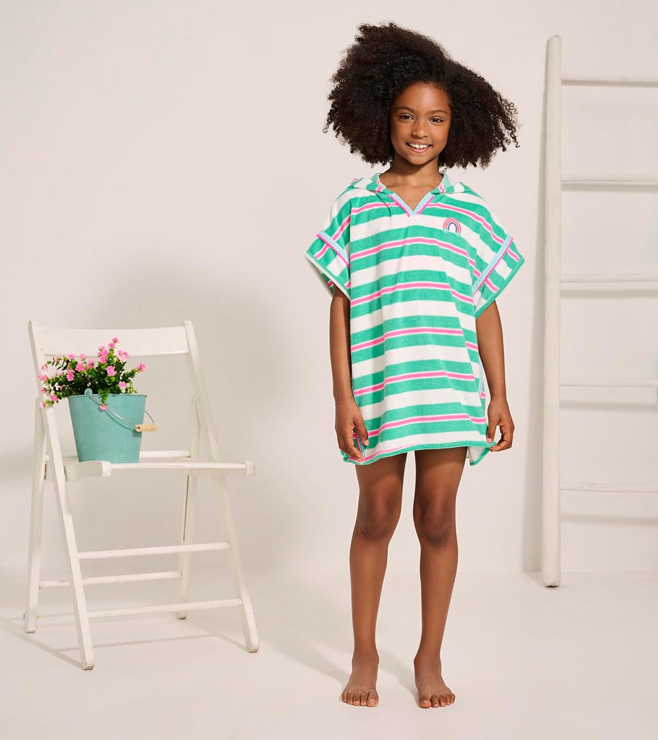 Hatley Girls Beach Hooded Coverup