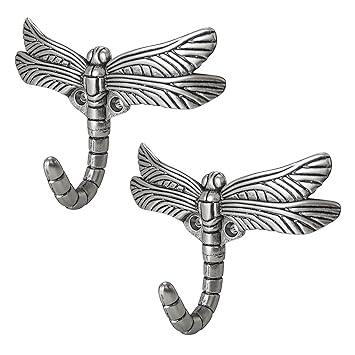 YES Time Dragonfly Hook Hardware Installation Pack of 2