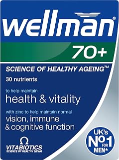 Vitabiotics Wellman 70+ - 30 Count (Pack of 1)