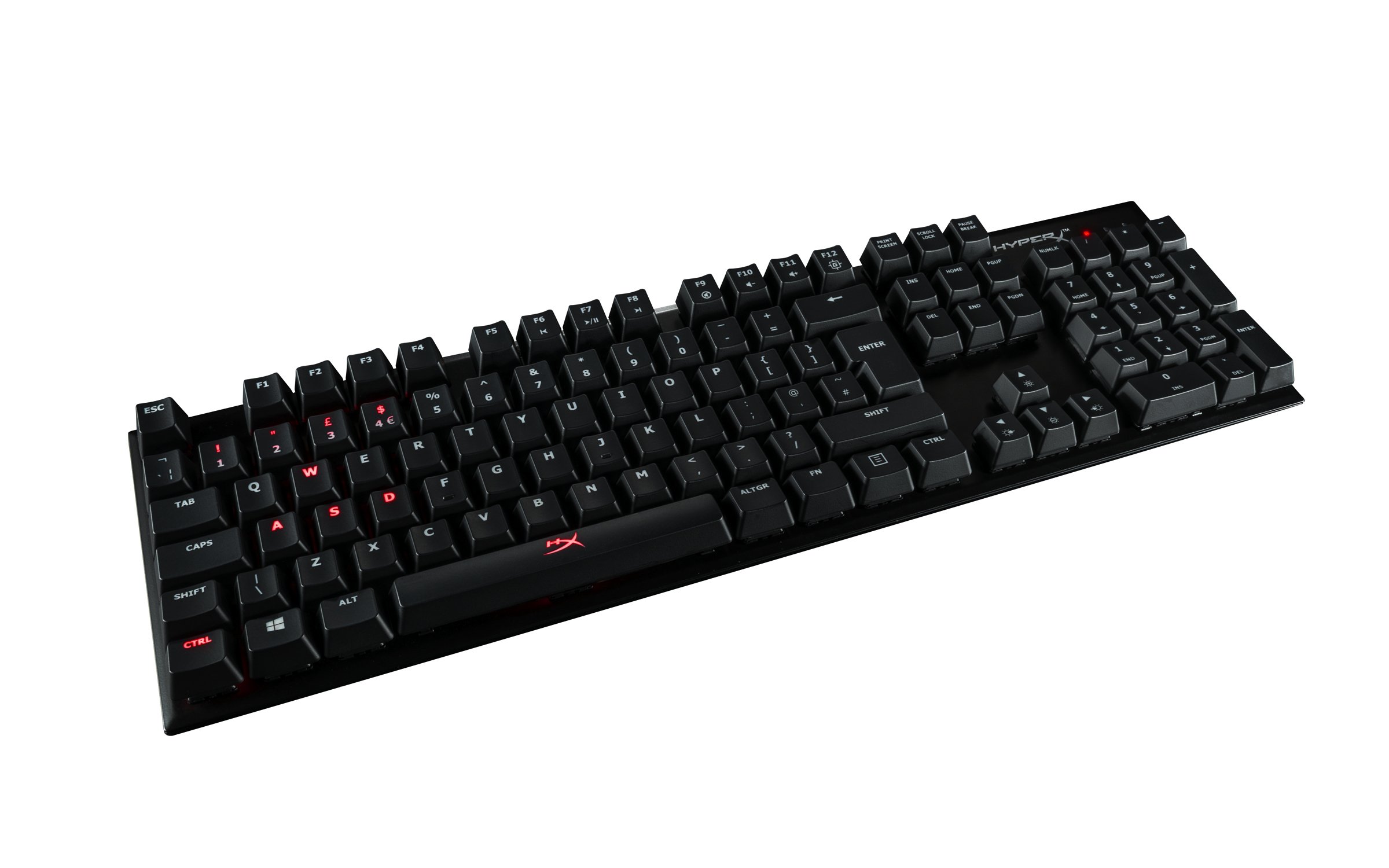 HyperX Alloy FPS Mechanical Gaming Keyboard, UK Layout (QWERTY) - Cherry Red
