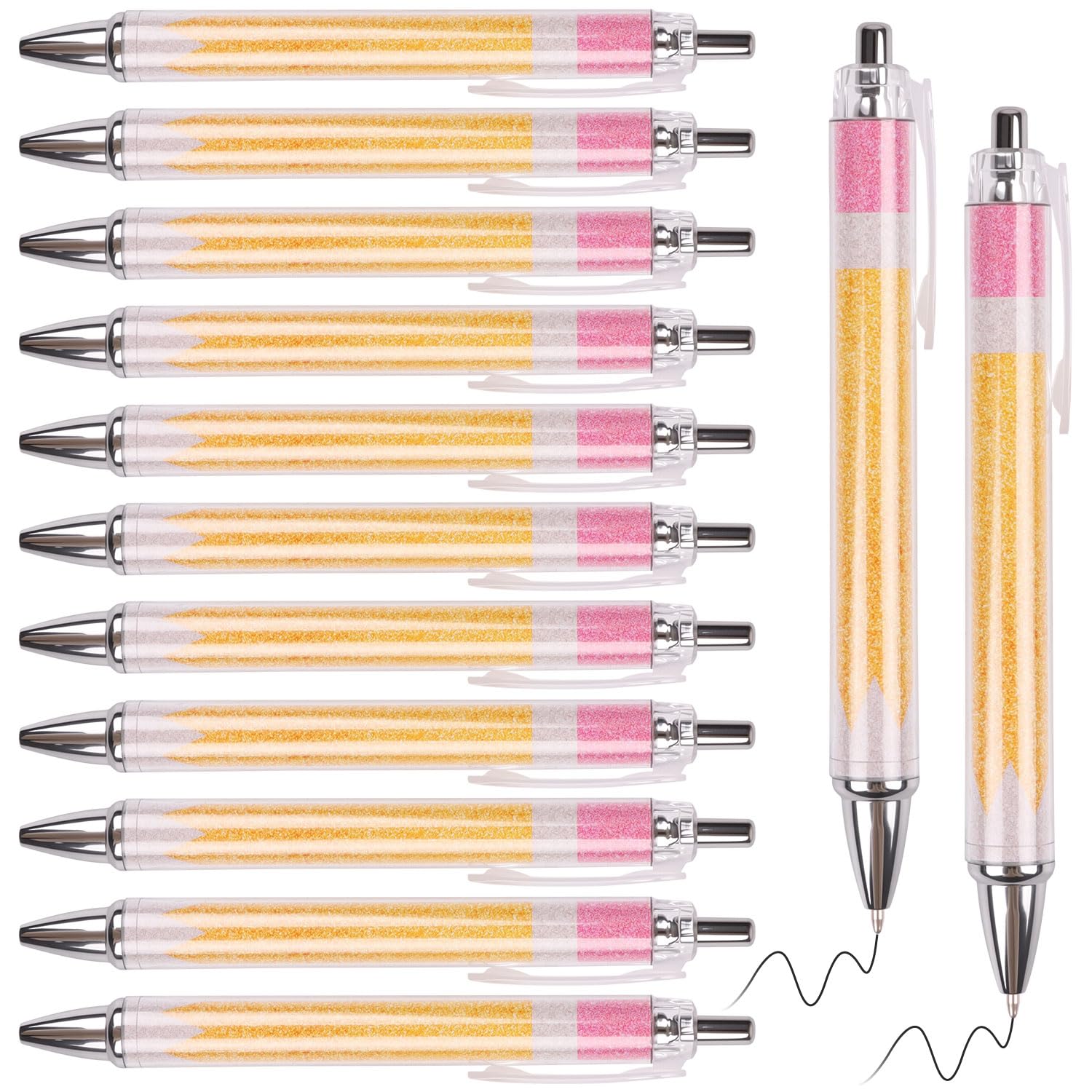 Stylos à bille rétractables de bureau pour infirmière et personnel - 7