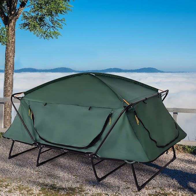 double tent cot amazon