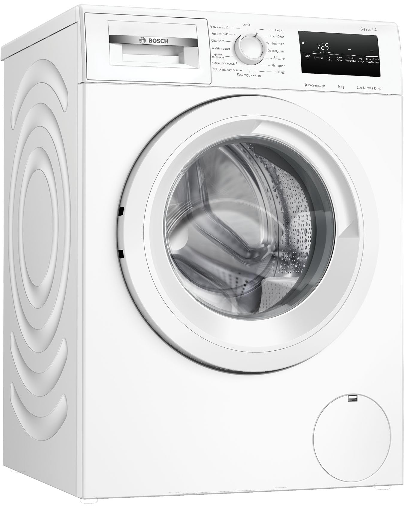 Bosch WAN28209FR, Série 4, Lave linge hublot, 9 kg, 1400 trs/min, Blanc