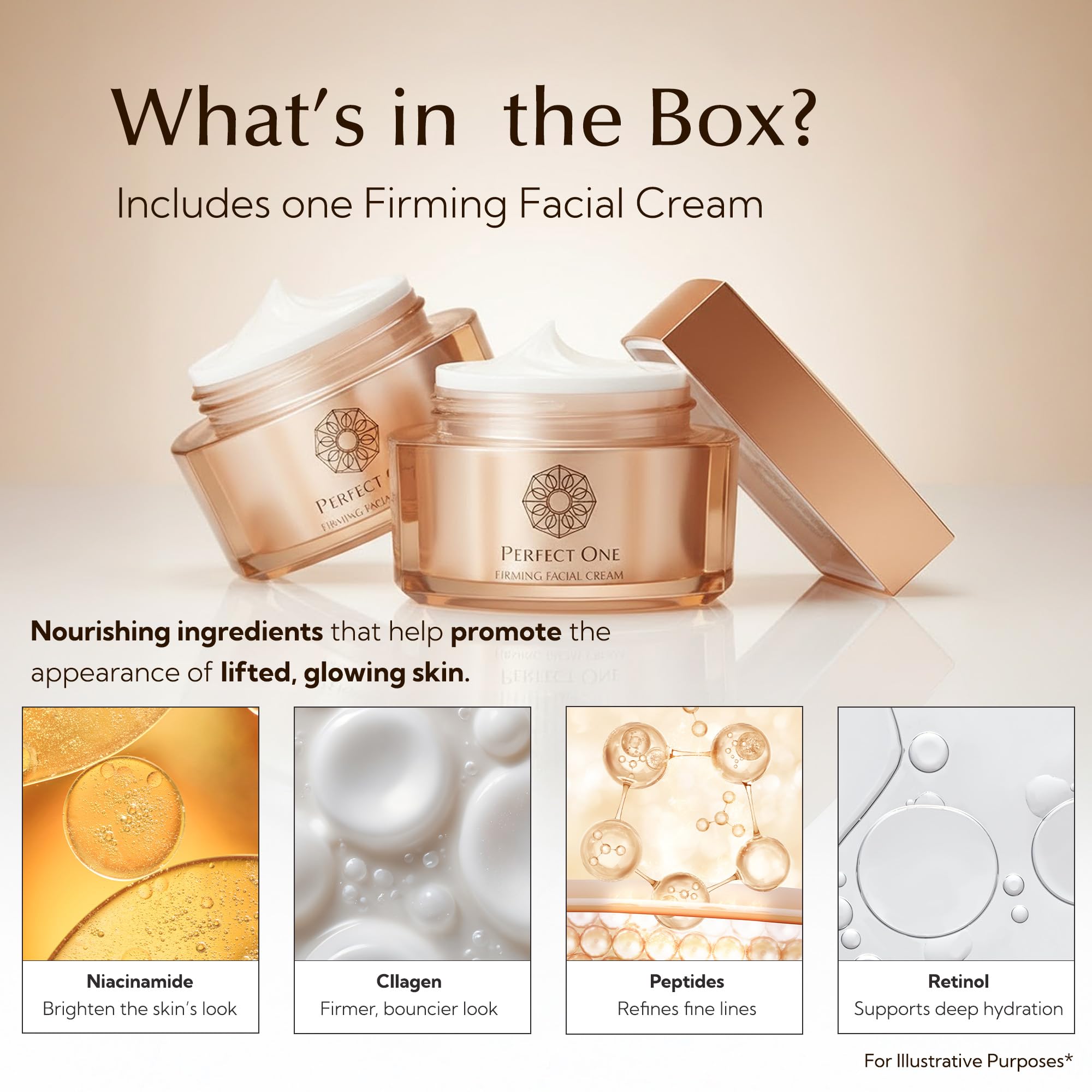 Amazon.com: PERFECT ONE Firming Face Cream – Anti-Aging Collagen