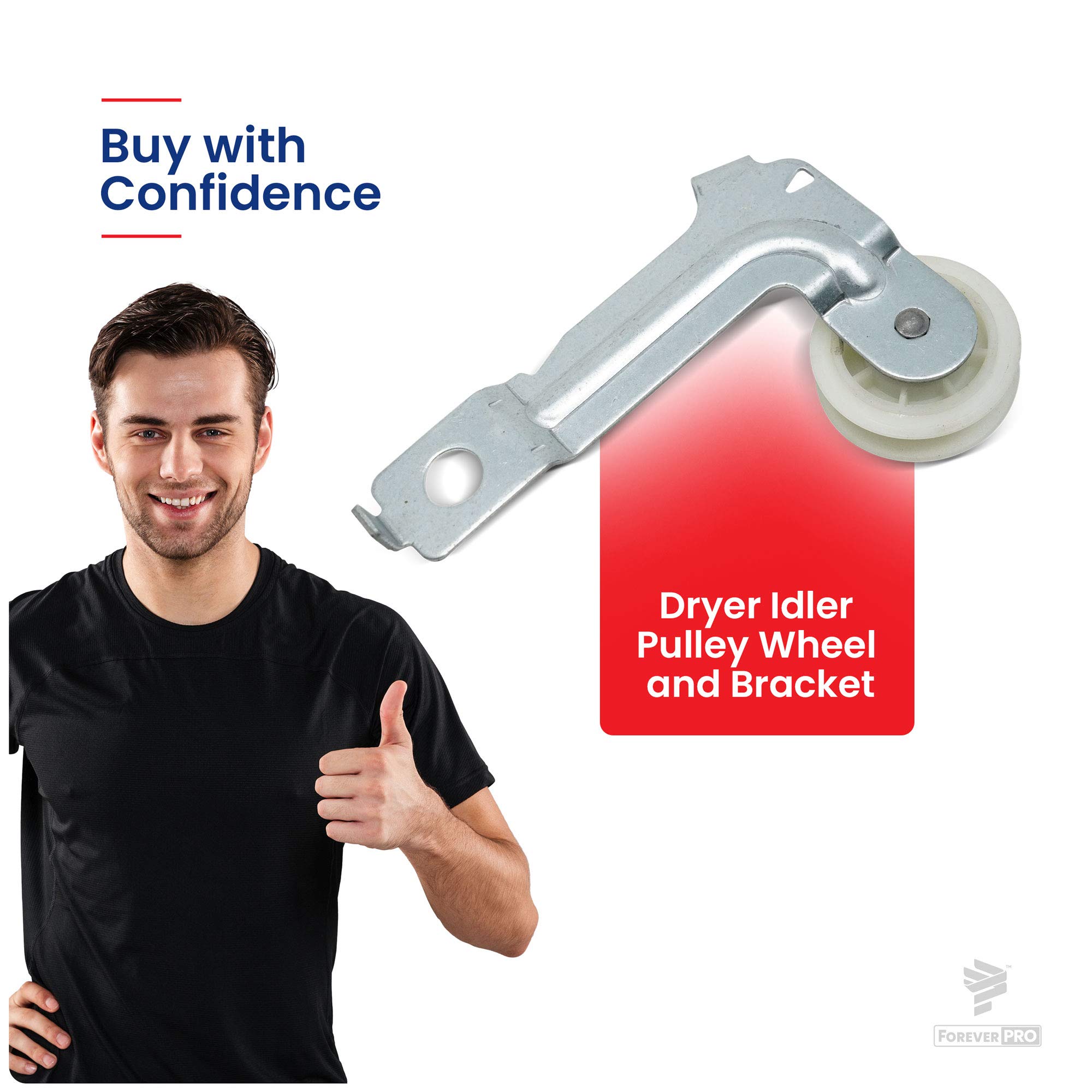 Amazon.com: ForeverPRO W10547292 Pulley Idr for Whirlpool Dryer 