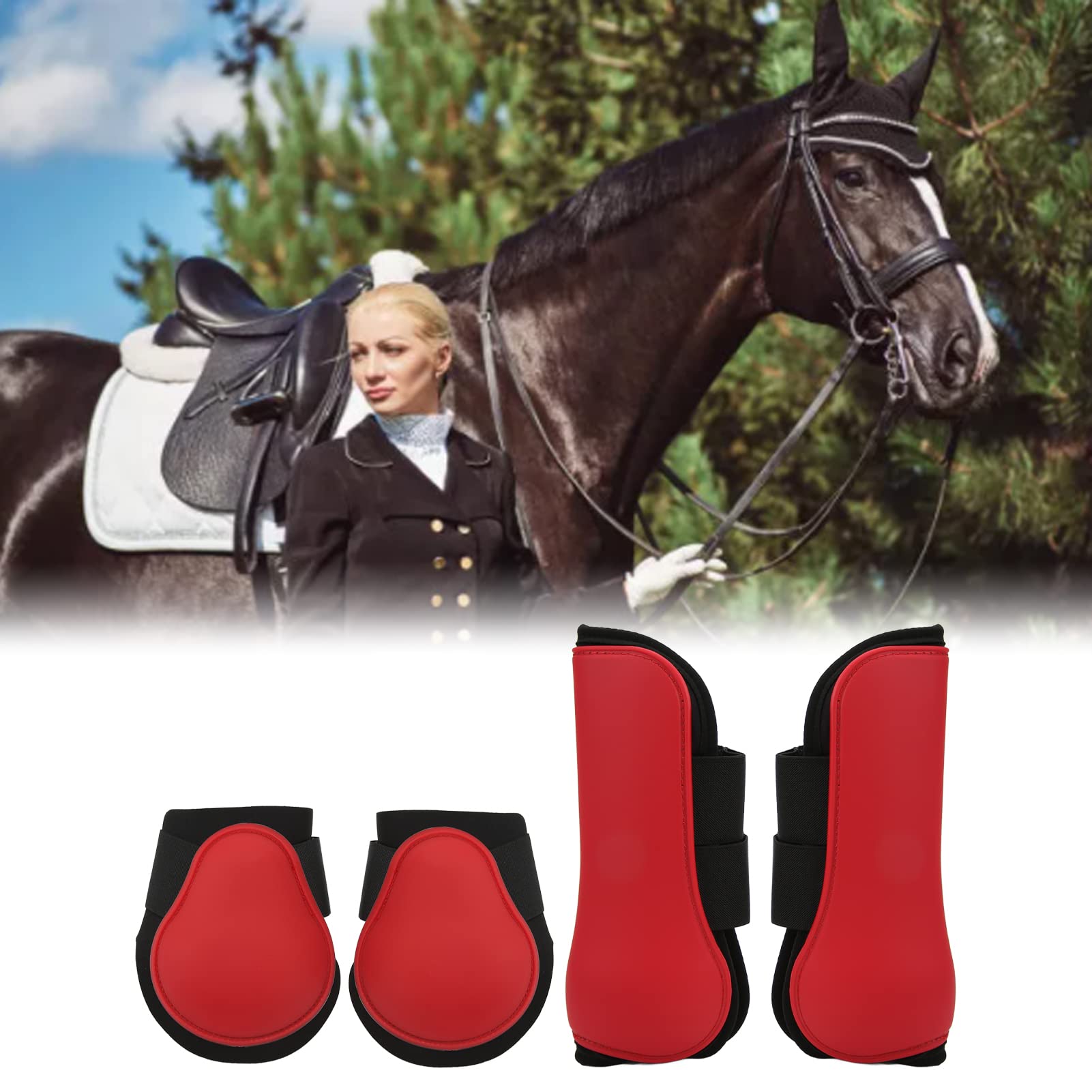 KO7167 Bottes de tendon de cheval Guêtres de Tendon de Cheval, Bottes KO7167 Bottes de tendon de cheval Guêtres de Tendon de Cheval, Bottes