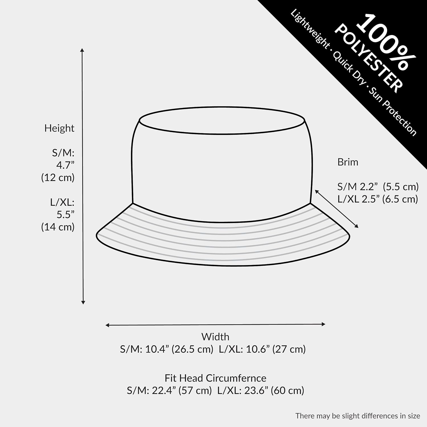 Lightweight Quick Dry Packable Bucket Sun Hat for Men Women – UPF Outdoor Fishing Hiking Beach Travel Safari Hat