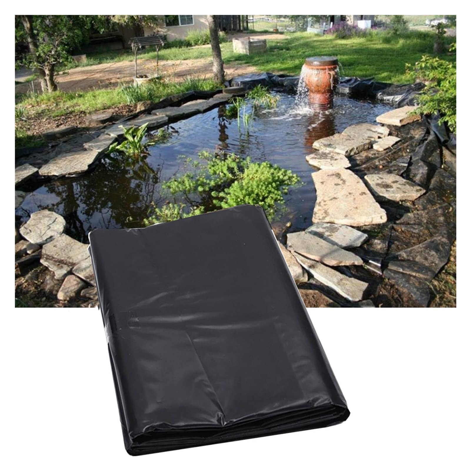 Black Fish Pond Liner Cloth, Customizable Anti-Seepage Film ...