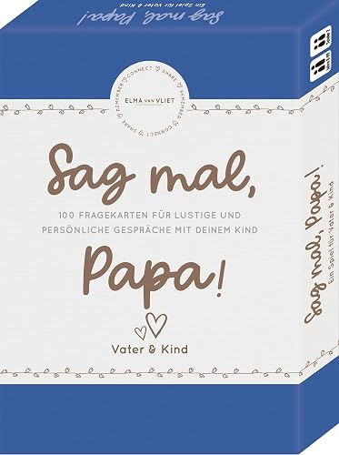 Elma van Vliet Sag mal, Papa!: Ein Spiel für Vater und Kind - Das Fragespiel für tolle &amp; besondere Momente mit deinem Kind