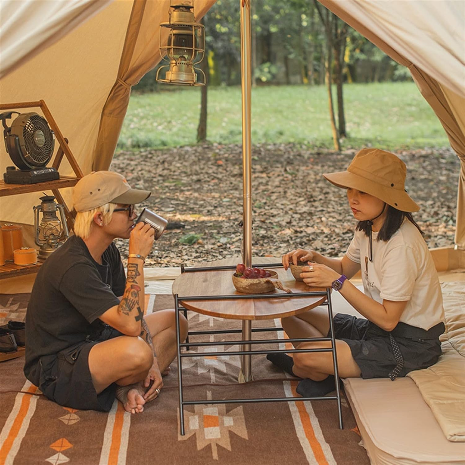 木製 折りたたみテーブル アウトドアテーブル キャンプテーブル コンパクト 屋外 アウトドア テーブル キャンプ 折りたたみテーブル キャンプ テント 木