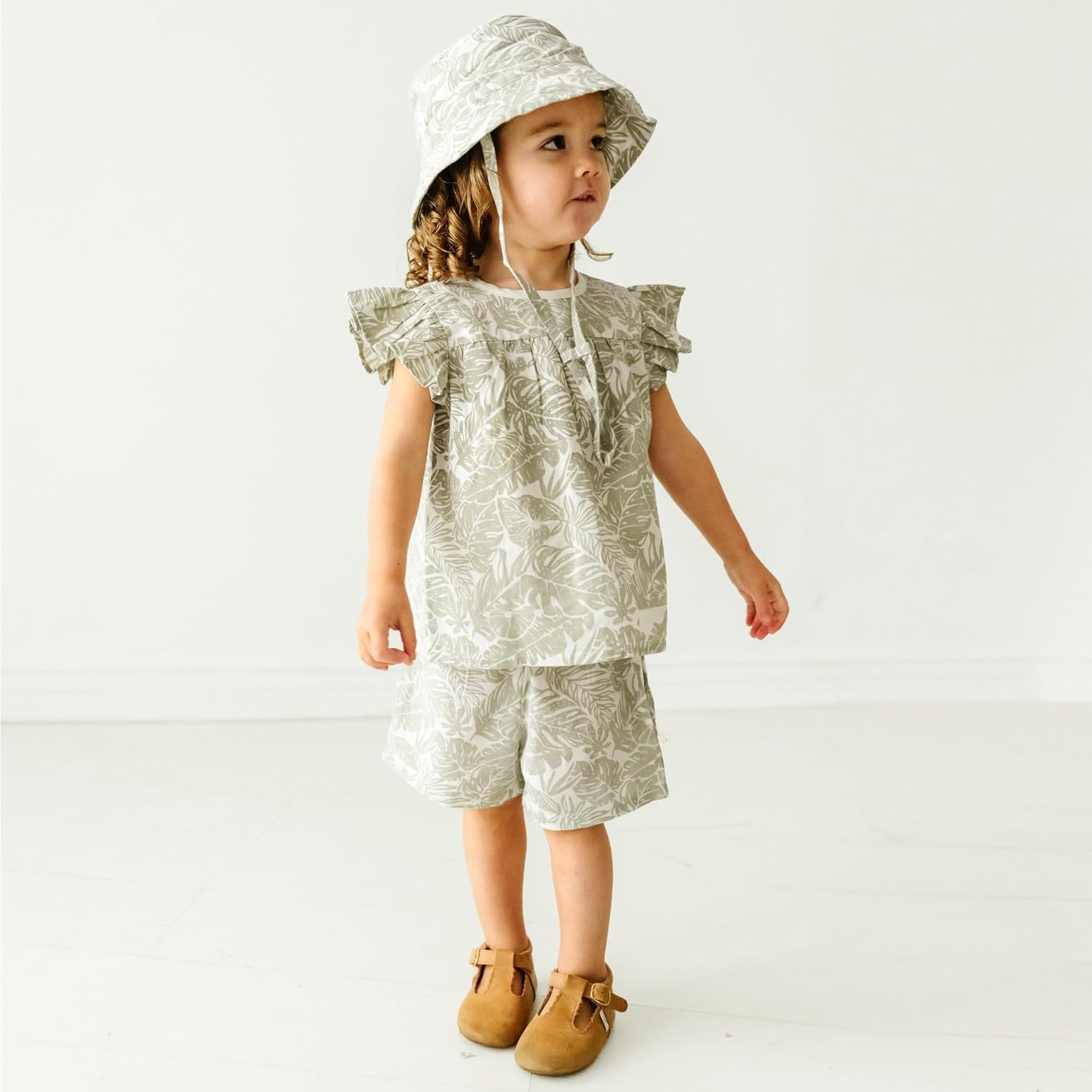 GOTS Certified Organic Cotton Baby Boy Girl Toddler Summer Bucket Sun Hat