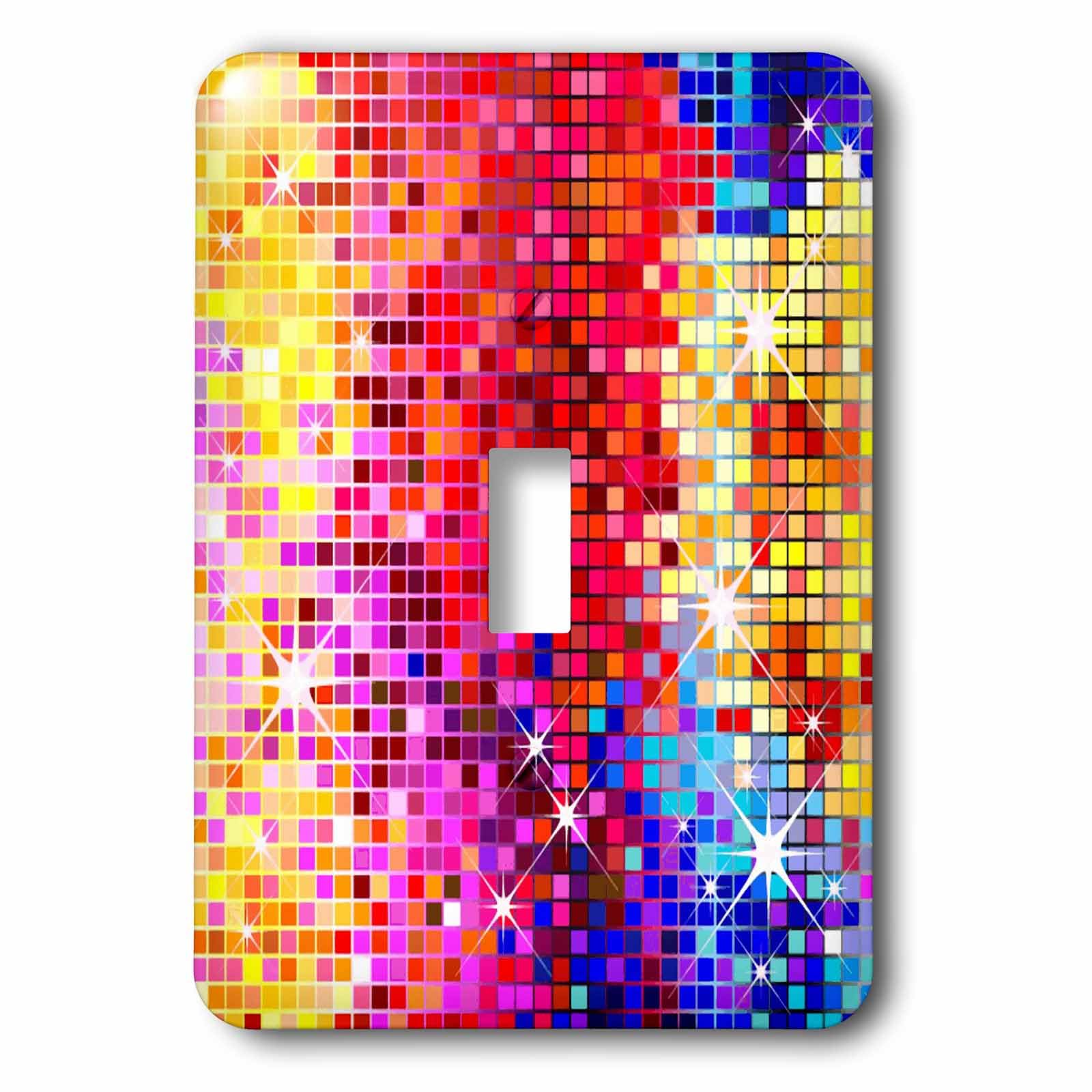 Interrupteur à bascule coloré Sparkles 3drose LSP_11117_1 finition premium haute qualité