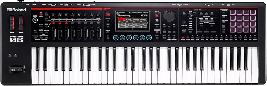 Amazon.com: Roland FANTOM-06 | 61-Note Synthesizer Keyboard