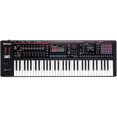 Roland FANTOM-06 | 61-Note Synthesizer Keyboard | Thousands of Electronic & Acoustic Sounds | ZEN-Core & SuperNATURAL Technologies | Lightweight & Durable | Deep Onboard Sampling | DAW Integration