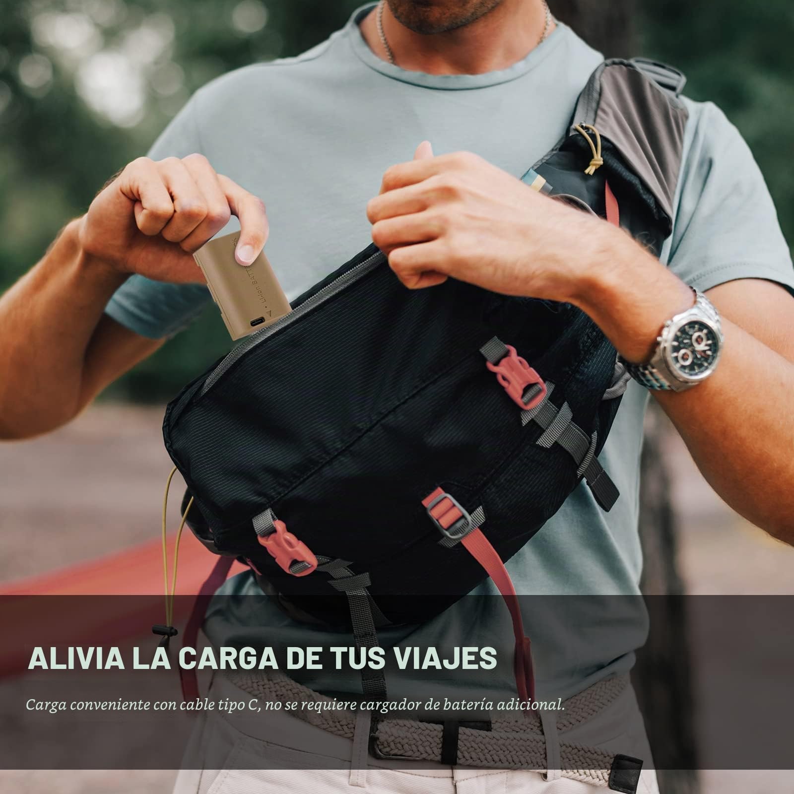 NEEWER Batería Recargable para cámara con Cable de Carga USB Tipo C, LP-E6NH LP-E6N LP-E6 Batería Compatible con Canon EOS R5 R6 R6 II R7 R 5D II III IV 6D 6D II 7D II 60D 70D 80D 90D