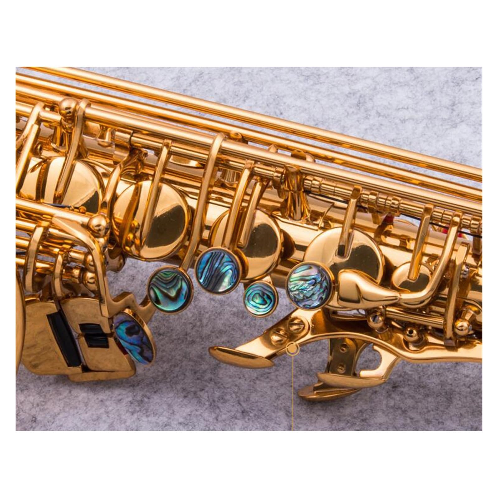 Saxophone Alto Professionnel En Laiton Mib Or Saxophone Avec Accessoires Étui De Transport Saxophones pour Etudiants