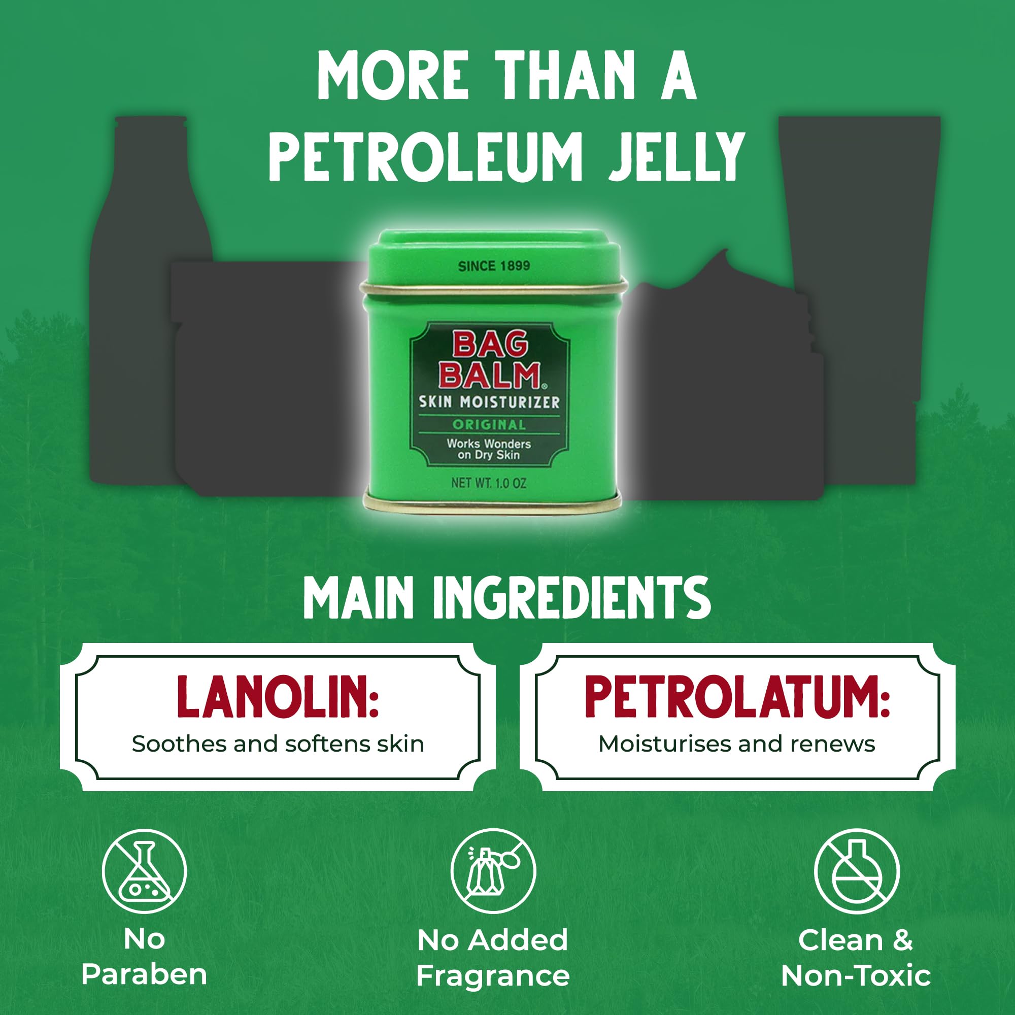 Bag Balm Original Moisturiser For Dry, Distressed Skin | All - View #12