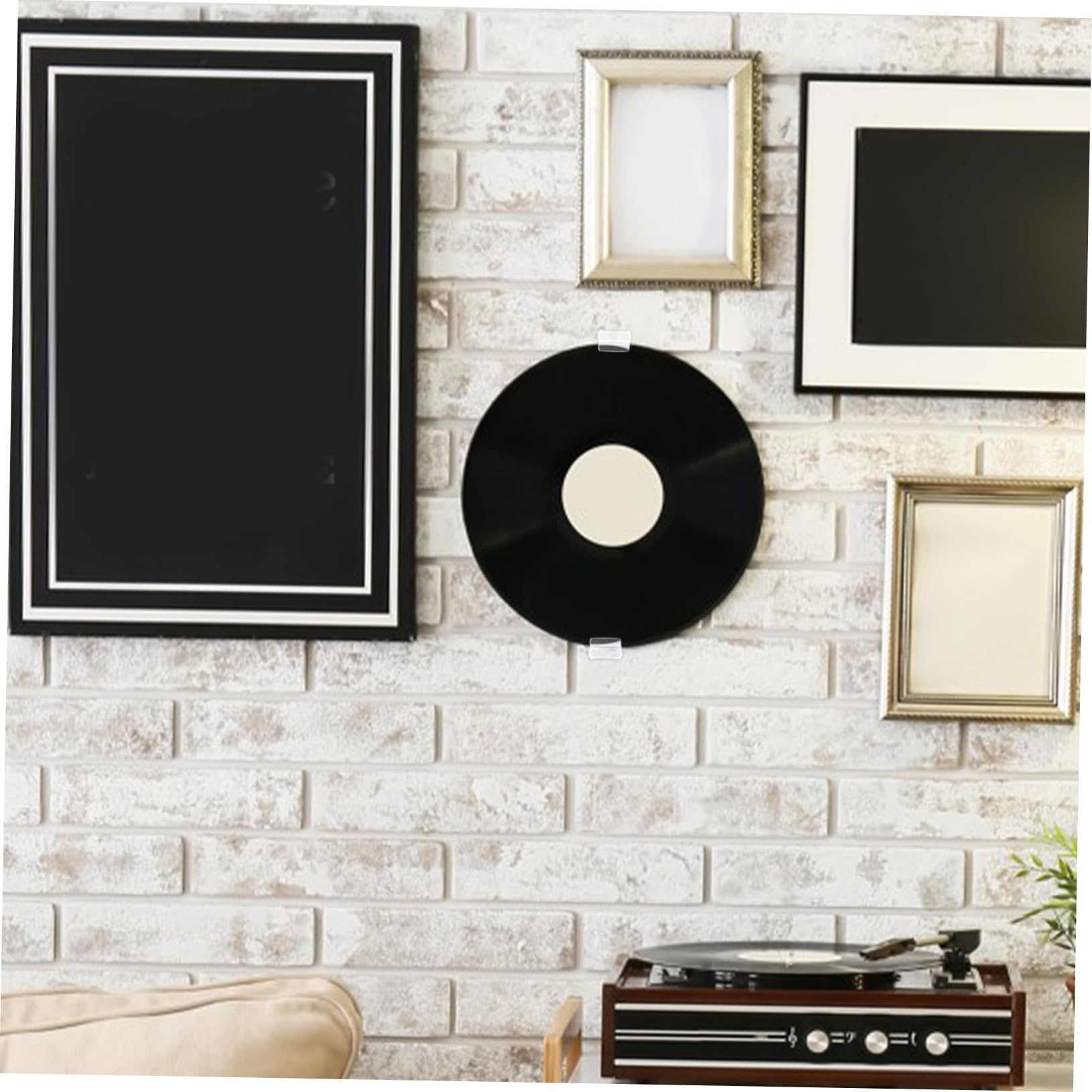 12 mensole da parete per dischi in vinile acrilico, eleganti espositori per album e foto, per decorare la casa, salvaspazio, per amanti della musica e collezionisti