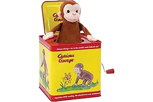 Curious George Jack in the Box: Interactive Peek-A-Boo Toy for Toddlers